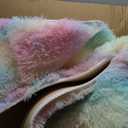 Fluffy 9x12 Large Area Rugs for Girls Bedroom Living Room, Rainbow Soft Washable Shag Carpet for Kids Room, Nursery, Dorm Decor, Colorful Cute Plush Fuzzy Rugs for Baby Toddler