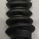 Rough Country Shock Boot - Black Protective Cover with Stainless Steel Clamp, Guards Against Mud, Dust & Debris, Universal Fit for Most Shocks