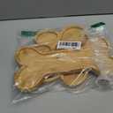 Sintuff 2 Pcs Cute Shaped Bamboo Serving Tray Charcuterie Board Party Supplies Natural Wooden Snack Platters Gifts Wood Candy Dish Bowl for Housewarming Party (10 x 9.8 in, 12 x 5.9 in,Paw)