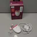 Philips Beauty Satinelle Essential Compact Hair Removal Epilator for Women, BRE235/04 (Corded Use Only) (2.36x4.72x7.28 Inch (Pack of 1), White and Pink)