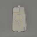 Temdan for iPhone 16 Pro Max Case Clear with Screen Protector, Compatible with Magsafe, Anti-Yellowing, Military-Grade Protection, Shockproof Slim Magnetic Phone Case Cover, Transparent