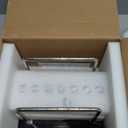 CERROPI Newton Cradle Balance Balls, Newton Pendulum with 7 Balls, Classic Newton Swing Ball, Science Physics Gadget | Desk Toys & Accessories, 70+ Sec Swingtime, Marble Base, Black