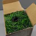 TURSTIN Artificial Grass Table Runner - 12 x 36 Inch Green Synthetic Grass Carpet Rug for Table Decorations, Spring, Summer, Wedding, Birthday Parties