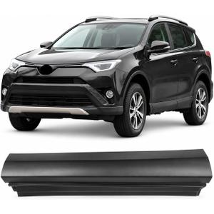 Front Driver Side LH Door Lower Molding Trim Fit for Toyota RAV4 2016 2017 2018, Front Left Door Lower Trim Panel, OEM 75074-0R011 750740R011 75074-0R010 750740R010, CY-RV17F01L
