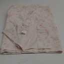 Lino Rosa Pink Vintage Floral Curtains 48x62 2 Pack