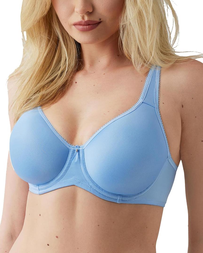 Wacoal Basic Beauty Spacer Underwire T-Shirt Bra 853192 (36DDD, Bel Air Blue)