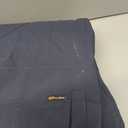 FREE SOLDIER Men's Waterproof Snow Insulated Pants Winter Skiing Snowboarding Pants with Zipper Pockets (Small(30-32)/32L, Navy Blue)