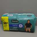 Depend Fresh Protection Adult Diapers, Incontinence Underwear for Men, Disposable, Maximum, Small/Medium, Grey, 32 Count