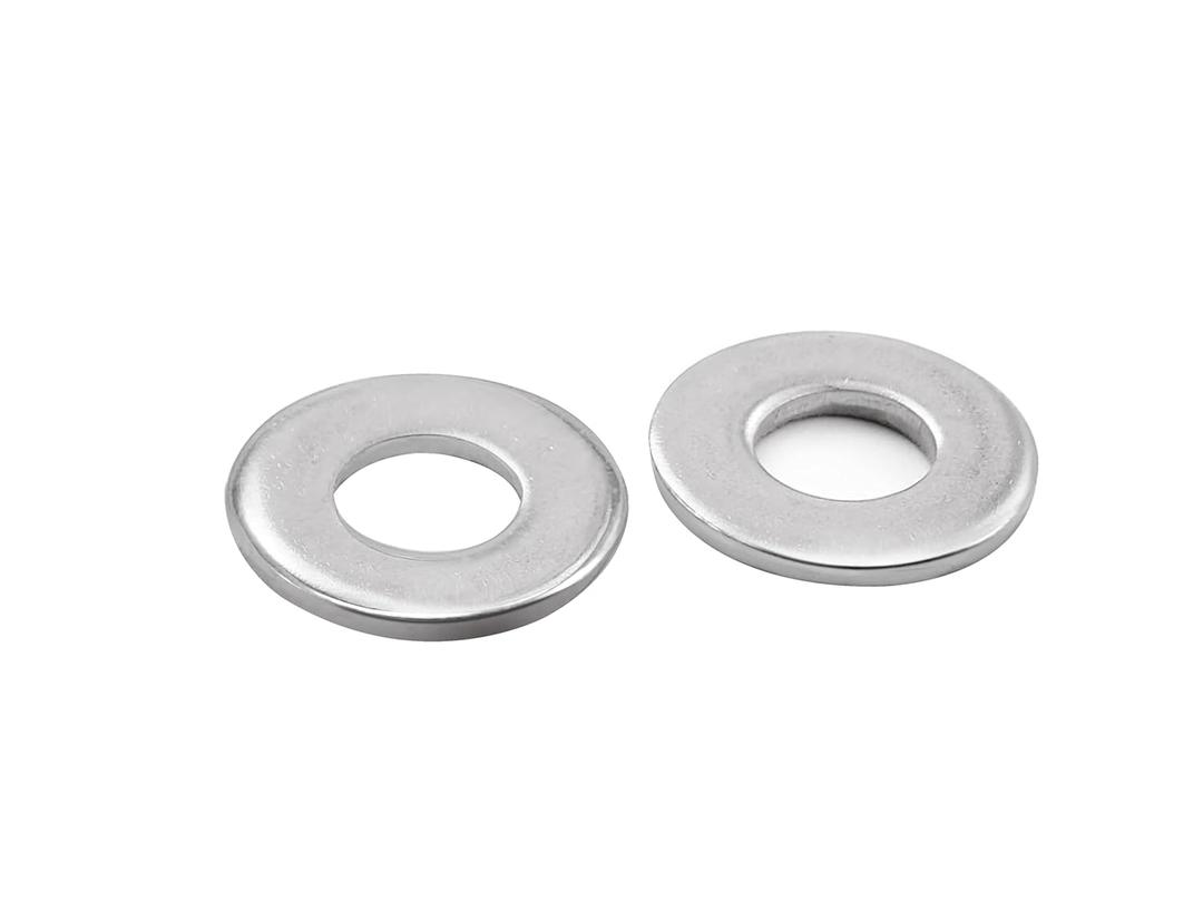 3 x Premium 1/4 Flat Washers, 100pcs Stainless Steel Washers for Screws&Bolts, 1/4" ID x 5/8" OD