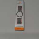 Bandletic No Gap Magnetic Band Compatible with Samsung Galaxy Watch 7 6 5 4 FE 40mm 44mm/for Galaxy Watch 6 4 Classic 43mm 47mm 42mm 46mm/Watch 5 Pro 45mm, 20mm Soft Silicone Watch Bands for Men Women (AnthraciteGray/Ochre)