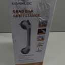 TAILI Grab Bars for Bathtubs and Showers 2 Pack Suction Grab Bar, Heavy Duty Shower Handle Removable Bath Handrails for Seniors and Elderly, Bathroom Safety Grip No Drilling Waterproof,Grey (16.8", Gray)