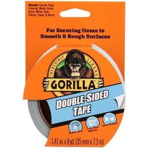 Gorilla 100925 Double Sided Tape, Weather Resistant, 1.41-in. x 8-Yd. - Quantity 66