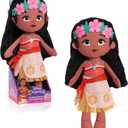 Disney Princess So Sweet Princess Moana, 12 Inch Plushie with Brown Hair, Disney Moana, Kids Toys for Ages 3 Up by Just Play
