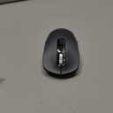 TECKNET Wireless Bluetooth Mouse, [USB + BT1 + BT2] Silent Click,4-Way Scroll Wheel Wireless Mouse for Laptop, Full-Size, 4800 DPI Computer Mice, Dual Mode for Laptop, PC, iPad, MacBook - Grey