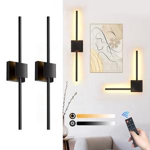Battery Operated Wall Sconces Set of 2