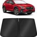KUST Windshield Sun Shade for Subaru Crosstrek Wagon 2026 2025 2024 2023 2022 2021 2020 2019 2018 Window Accessories Sunshade Sun Protector Foldable Block UV Rays Keep Car Cooler