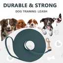 Waterproof Long Leash, Dog Training Leash Long Line, Outdoor Lead for Walking, Training, Swimming, Hiking, Camping, Beach, Hunting (Blue, 16FT)