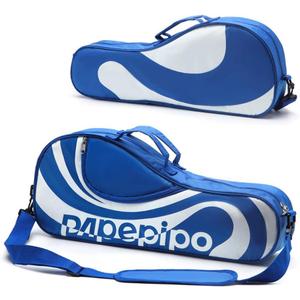 Papepipo Portable Pickleball Racket Bag - Outdoor Sports Duffel Bag, Pickle-ball Equipment Shoulder Handbag with Adjustable Sling, Unisex