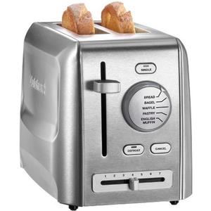 Cuisinart CPT-620 2-Slice Custom Select Toaster, Stainless Steel (2 Slice Toaster)