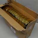 12 Pack 6" Large Golden Metallic Easter Eggs Bulk for Filling Specific Treats Plastic Fillable Jumbo Surprise Eggs Hunt Easter Basket Stuffers Filler Toys Gifts for Kids Boys Girls Easter Party Favor