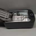 Smokeless Indoor Grill, Amornest Electric Indoor Grill 1100W for Korean BBQ with Dual Turbo Smoke Extractor, LED Smart Display & Dual-Zone Nonstick Grills Plate, 6-Level Temp Control, Dishwasher Safe