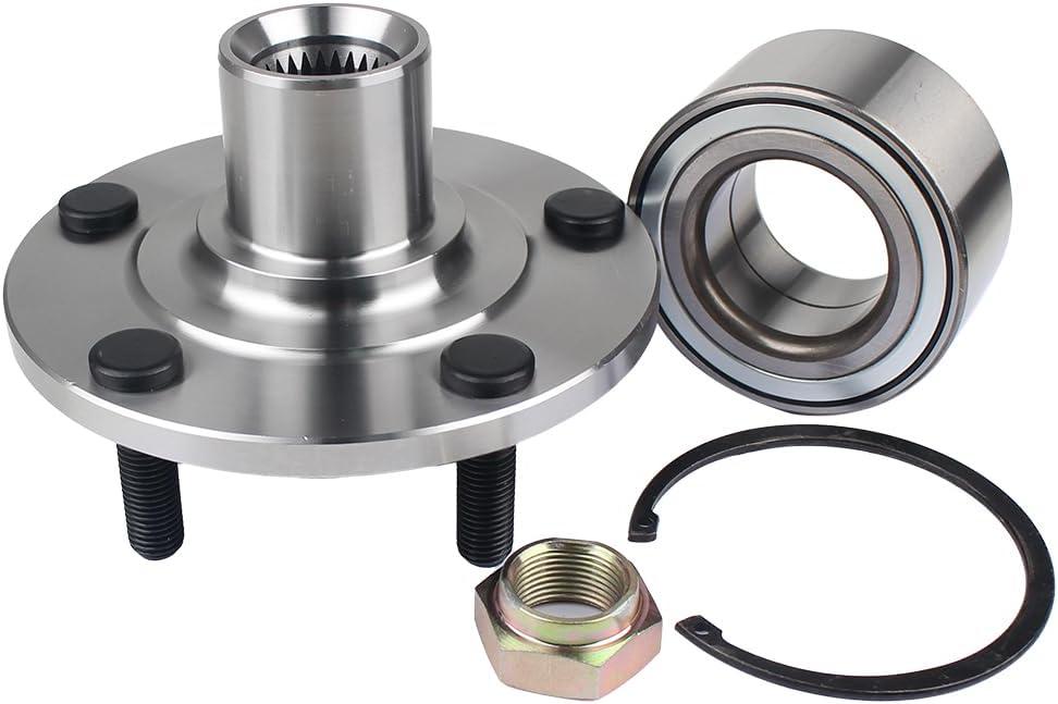 Autoround BR930558K Front Wheel Bearing and Hub Assembly Compatible with Jeep Compass/Patriot 2007-2013, Dodge Caliber 2007-2012 5Lugs