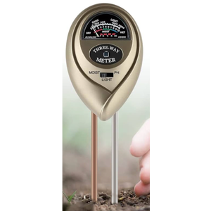 VIVOSUN Soil Tester, 3-in-1 Plant Moisture Meter Light and PH Tester for Home, Garden, Lawn, Farm, Indoor and Outdoor Use, Promote Plants Healthy Growth