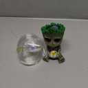 AnxunJim Aquarium Groot Air Bubbler Decorations Fish Tank Air Stone Set