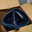 Large Ultra Soft Modern Area Rugs for Living Room Bedroom, 72*48 Feet Navy Blue Thickened Memory Foam Indoor Solid Minimalist Carpets, Non-Slip Comfy Rug for Boys Girls Nursery Room Home Decor