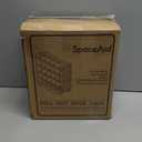 SpaceAid Pull Out Spice Rack Organizer with 20 Jars, Heavy Duty Slide Out Seasoning Organizer for Kitchen Cabinets, with 801 Labels and Chalk Marker, Left Facing