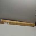 Ycolnaefllr 1 Inch Diameter Single Curtain Rod for Windows Heavy Duty Drapery Rods Adjustable Length from 48 to 84 Inch,Adjustable Single Window Curtain Rod with Resin Finial, Gold