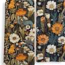 Vintage Boho Floral Kitchen Towels Set of 2, Farmhouse Rustic Wildflower Decorative Dish Tea Towels, Cottagecore Floral Botanical Hand Towels for Bathroom Decor, 16X24In