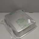 Stainless Steel Litter Box - Metal Cat Litter Box -4 H Cat Litterbox Low Entry Pet Toilet Supplies for Kitty, Kitten, Rabbit, Puppy,No Stick Easy Clean-No Smell (Medium (17.5" x 13.6" x 4"))