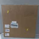 2 Tier 28" Cream Fabric Drum Shade Black 6 Light Semi-Flush Mount Light