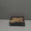 Momentworth 4x6 Picture Frame with Mat for 3.5x5, Walnut Wood Grain Dark Brown Gallery Wall Picture Frames for Tabletop or Wall Mounting(4 Pack, Walnut)