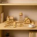 Mechanical 3D Wooden Puzzles, Brain-Teasing Puzzle Game for Every Occasion, Ideal Gifts for Teens and Adults (Viking Fishery)