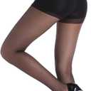 YAGAXI 20D Sheer Tights for Women - 6 Pairs Women's Control Top Pantyhose (S)
