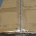 Kitstorack Night Stand with Charger Station and LED Light Rustic Brown Nightstand with Drawers Bedside Table Tall Nightstand 4 Fabric Drawers