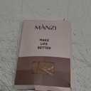 MANZI Full Body Dance Tights for Women Nude Ballet Leotard Convertible with Adjustable Straps Soft Semi Opaque Adult Tights S/M