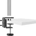 WALI C Clamp Base Stand Mounting Accessory, Desk c-clamp for WALI Monitor Mount Workstation System (C-CLAMP), Black