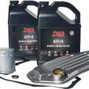 Doc’s Diesel ATF 4 Full Synthetic Transmission Fluid with Filters | Complete Service Kit for Dodge RAM 6.7L Cummins 68RFE 2007.5-2024 (2WD)