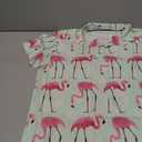 Yesad Mens Hawaiian Shirt Short Sleeve Button Down Tropical Shirts Casual Summer Beach Shirt (XL, Flamingo)
