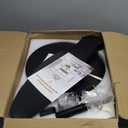 BayDay Ceiling Fans with Lights, Black Ceiling Fan with Light and Remote 3CCT Dimmable Light, 6 Blades, Reversible 6 Speeds Flush Mount Slope Ceiling Fan Modern Bedroom Living Room Indoor 51 inch