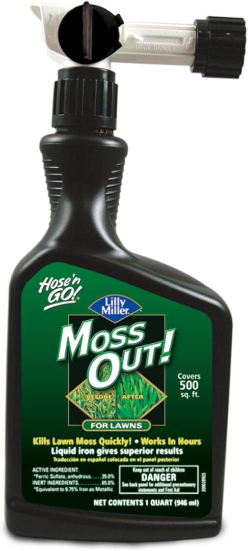 Lilly Miller Moss Out for Lawns Ready to Spray 32oz, 1-(Pack), Model:100503873