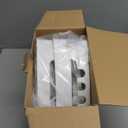 LEVERLOC Corner Shower Caddy Suction Cup, shower shelves suction cup, 2 Pack Basket Powerful Bathroom, Waterproof & Oil-proof Organizer for Kitchen, No-Drilling Removable (White)