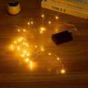 Simplelight Fairy Lights Battery Operated, Pack of 2 Mini Twinkle Lights Battery Operated for Halloween, Bedroom, Christmas, Parties, Weddings, Centerpiece, Decoration (3m/10ft Warm White)