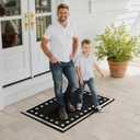 GRANNY SAYS Indoor Doormat, 32" x 48", Non-Slip Front Door Mats, Outdoor Welcome Mat Washable, Low Profile Indoor Door Mats for Entryway, Floor Inside Back Door Mat