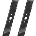 742-0739 Mower Blade Compatible with M TD Cub Cad et Tr oy Bi lt Walk Behind 19 inch Deck, Replaces 942-0739,2 Pack