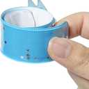 2 x LUV HER Bluey 3 Slap Bracelets for Girls – Fun Confetti Wristband Featuring Bluey – Adjustable Fit – Birthday Party Favor or Gift – Ages 3+