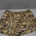 Women's Camo Shorts Athletic Sports Running Boxer Workout Sweat Shorts, Army Green Multi, 2XL